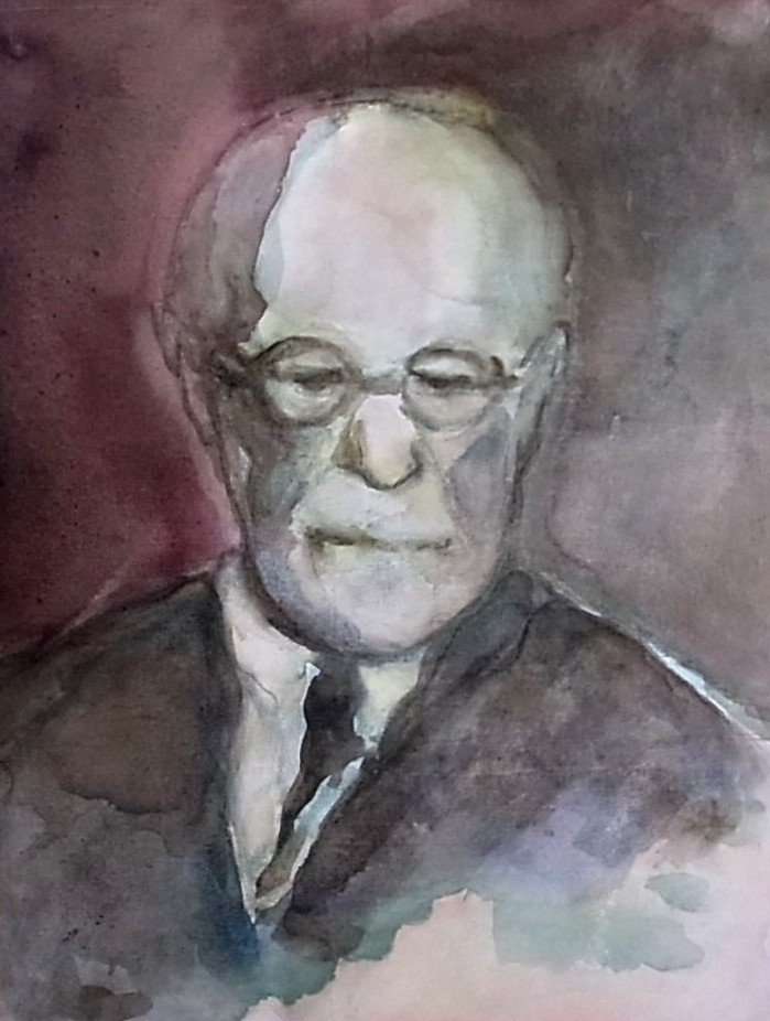 Sigmund Freud Portret