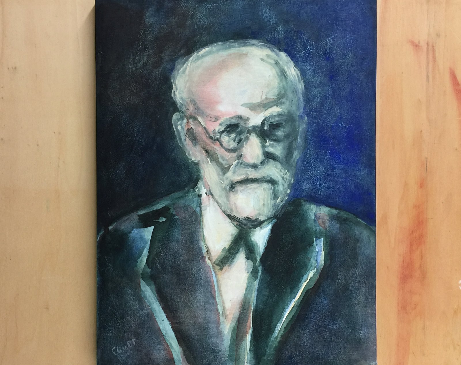 Sigmund Freud Portret