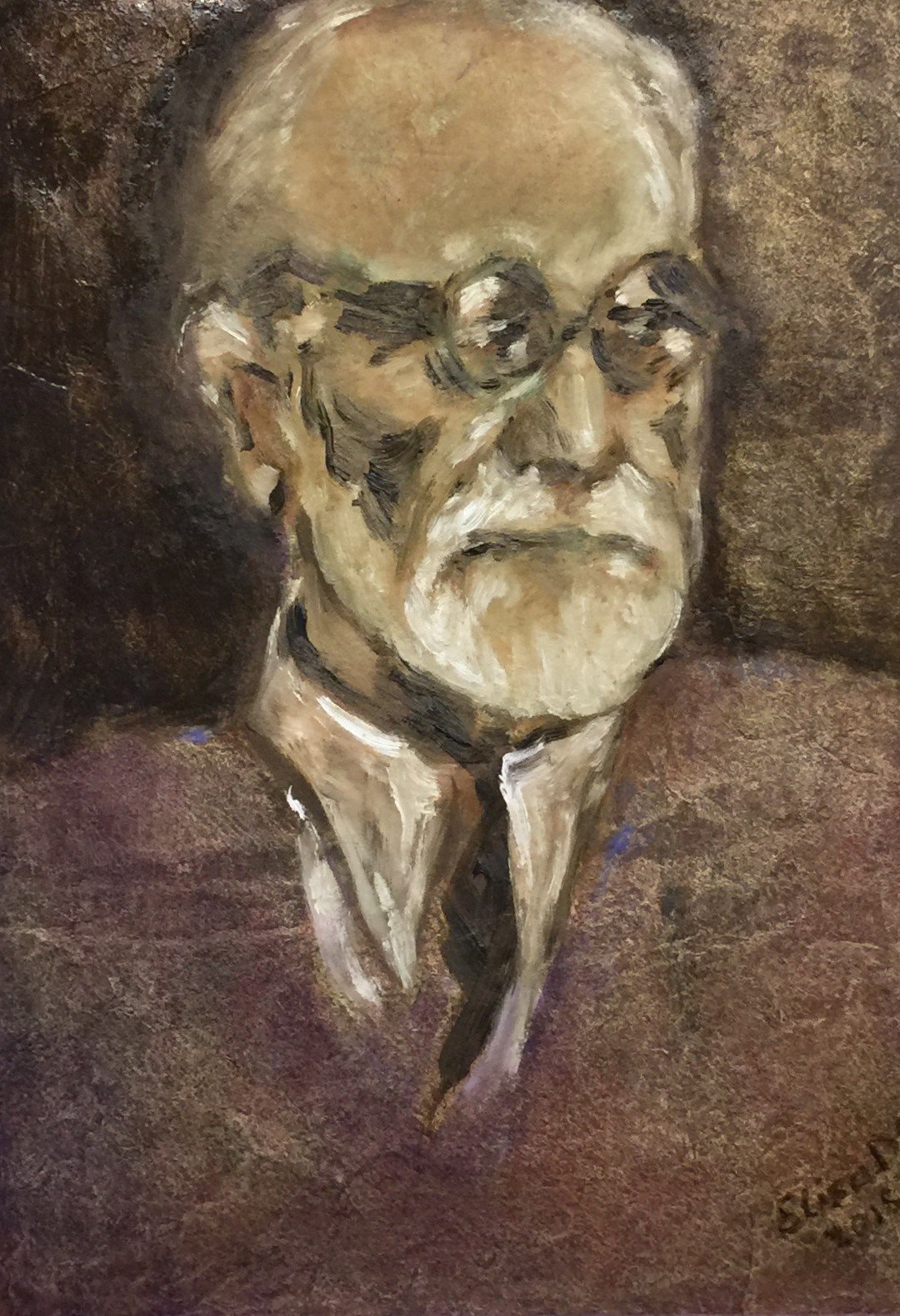 Sigmund Freud Portret