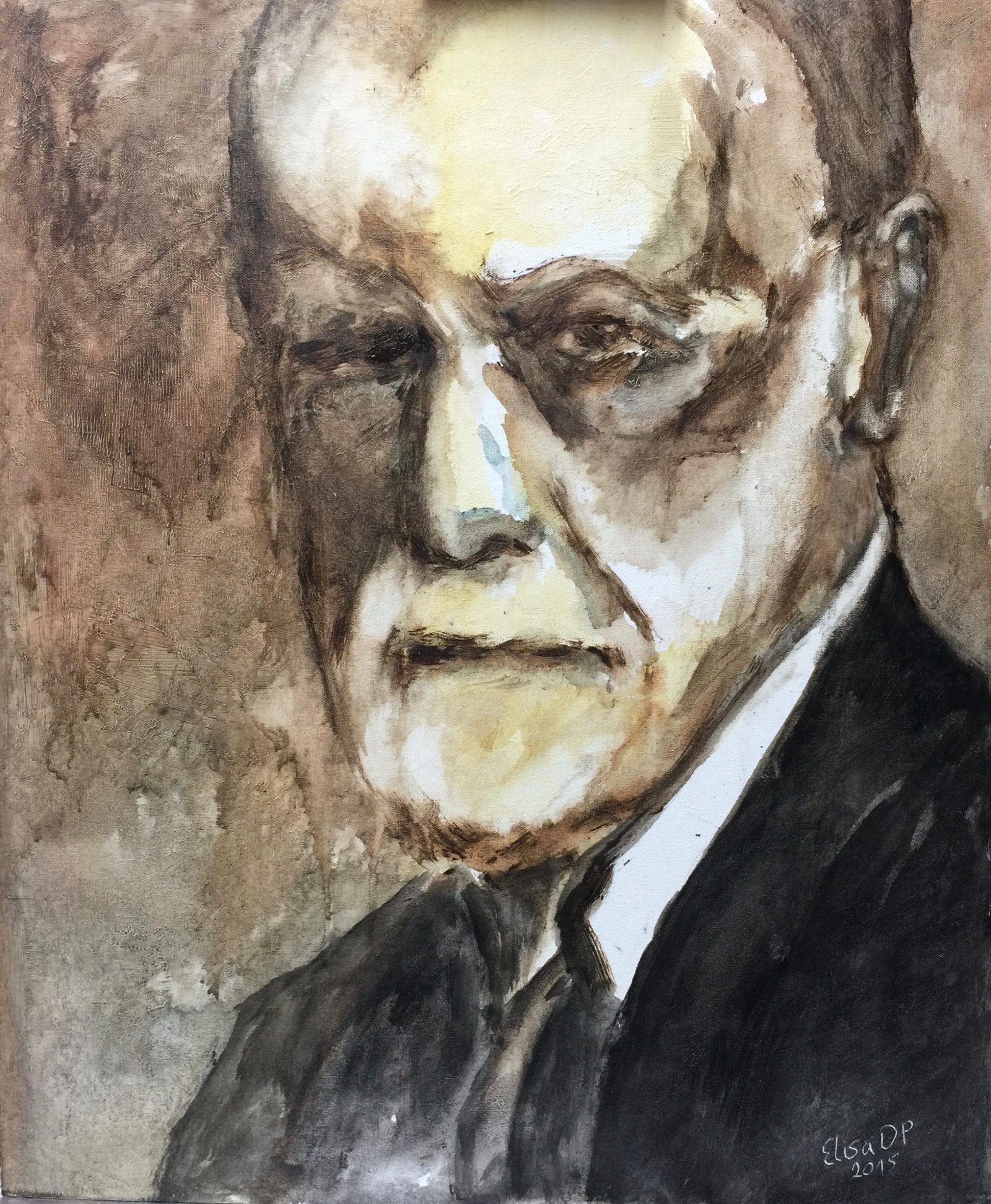 Sigmund Freud Portret
