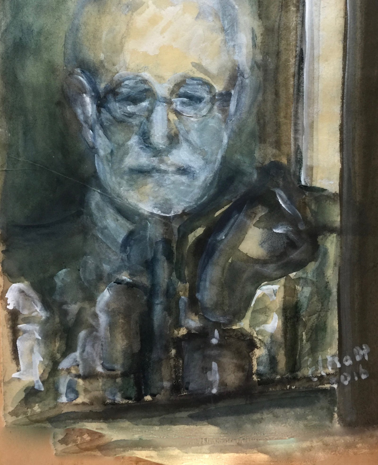 Sigmund Freud Portret