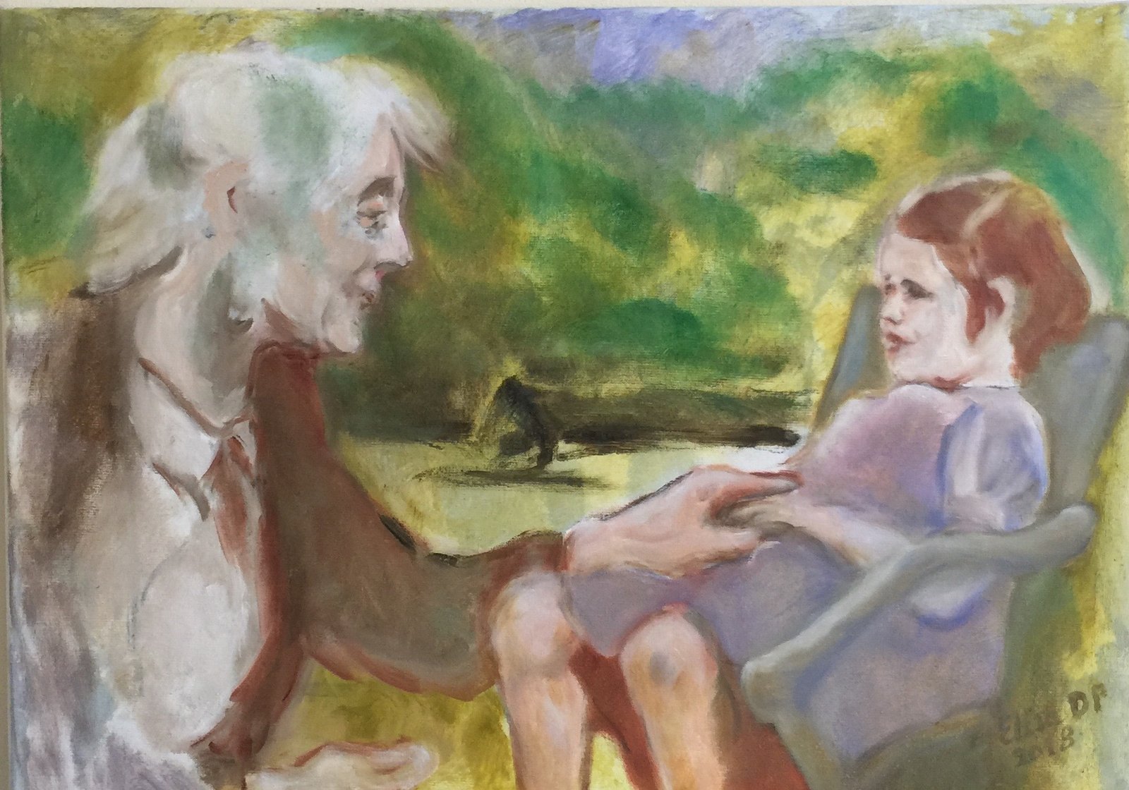 Melanie Klein Dubbelportret (3)
