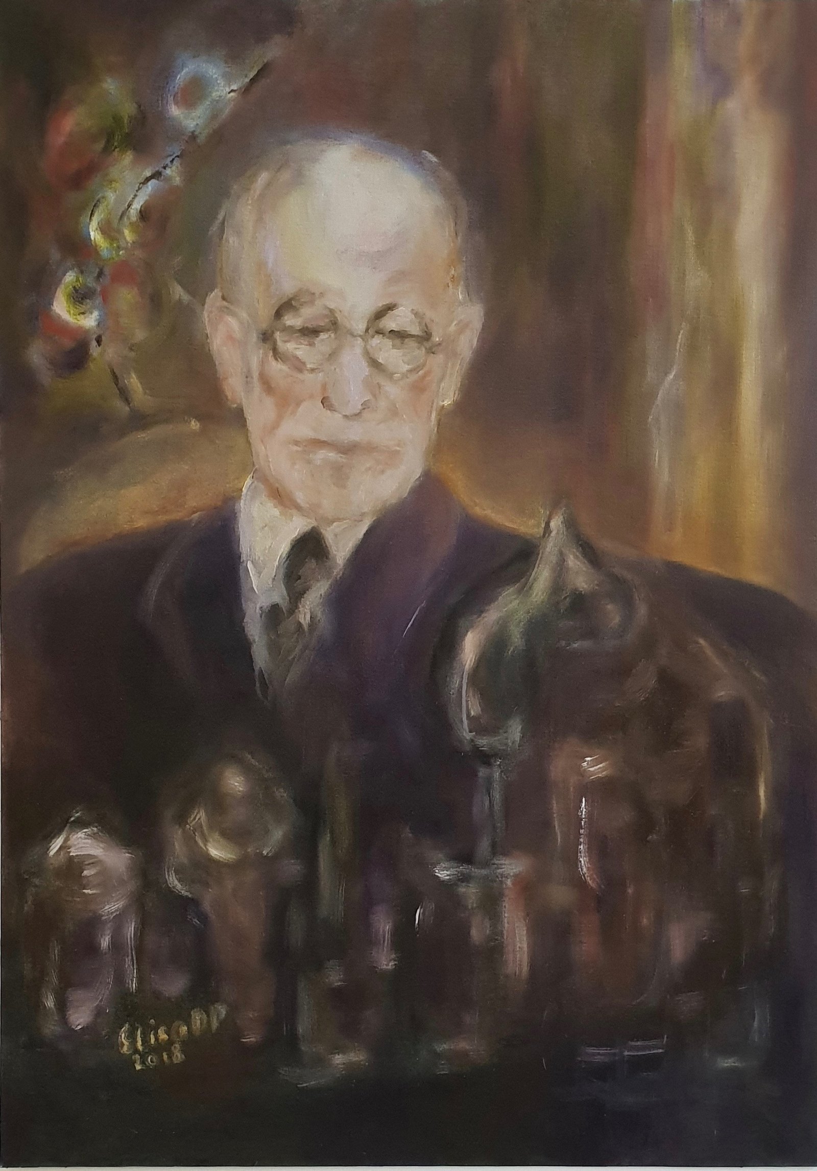 Sigmund Freud Portret