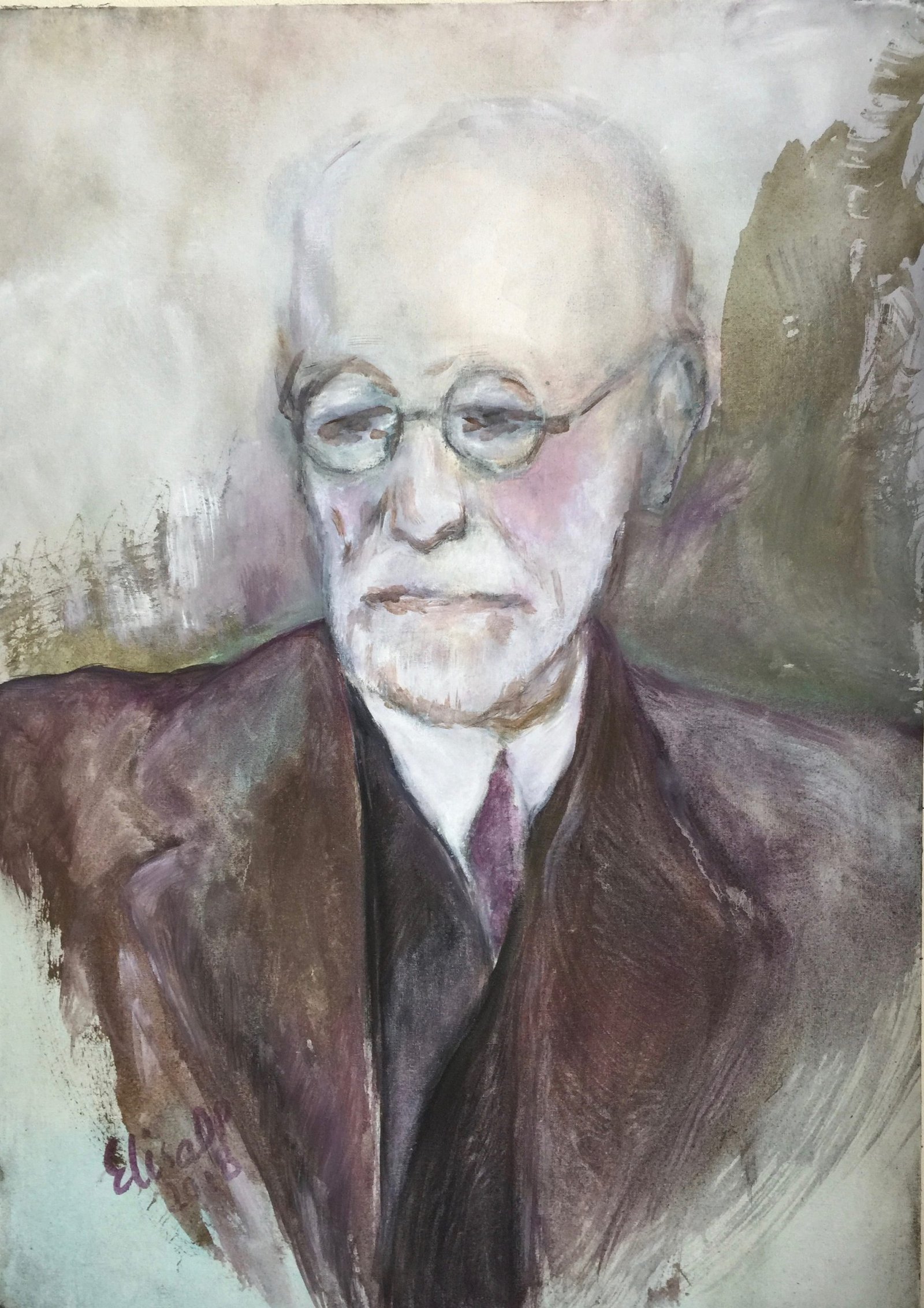 Sigmund Freud Portret